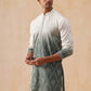 Men’s Ombre Kurtas ( KO 5284 Grey )