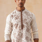 Traditional Embroidered Kurta for Men ( KO 5285 White )