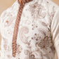 Traditional Embroidered Kurta for Men ( KO 5285 White )