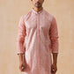 Embroidered Mirror Work Kurta Pyjama ( KO 5286 Pink )