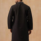 Ethnic Kurtas in Luxurious Silk Blend ( KO 5295 Black )