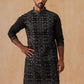 Ethnic Kurtas in Luxurious Silk Blend ( KO 5295 Black )