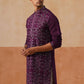 Ethnic Kurtas in Luxurious Silk Blend ( KO 5295 Purple )