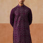 Ethnic Kurtas in Luxurious Silk Blend ( KO 5295 Purple )