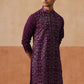 Ethnic Kurtas in Luxurious Silk Blend ( KO 5295 Purple )