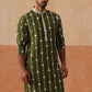 Classic Embroidered Kurtas ( KO 5299 Olive )