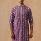 Classic Embroidered Kurtas ( KO 5299 Purple )
