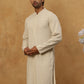 Men Embroidered Viscose Rayon Kurta ( KO 5305Beige )