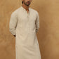 Men Embroidered Viscose Rayon Kurta ( KO 5305Beige )