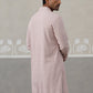 Men Embroidered Viscose Rayon Kurta ( KO 5305 Peach ) [FF] [E-7-8]
