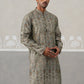 Silk Blend Designer Kurta for Men ( KO 5311 Sea-Green ) [FF] [A-1-4]