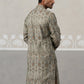 Silk Blend Designer Kurta for Men ( KO 5311 Sea-Green ) [FF] [A-1-4]