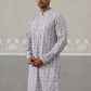 Printed and Emrbroidered Kurta ( KO 5314Blue ) [FF] [C-10]