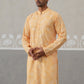 Printed and Emrbroidered Kurta ( KO 5314Orange ) [FF] [C-10]