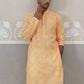 Printed and Emrbroidered Kurta ( KO 5314Orange ) [FF] [C-10]
