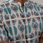 Silk Blend Woven Design Kurta (KO 5315 Blue ) [FF] [A-1-4]