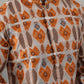Silk Blend Woven Design Kurta (KO 5315 Orange ) [FF] [A-1-4]