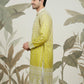 Designer Embroidery Silk Blend Kurta for Men ( KO 5317Pista S ) [FF] [B-1-2]