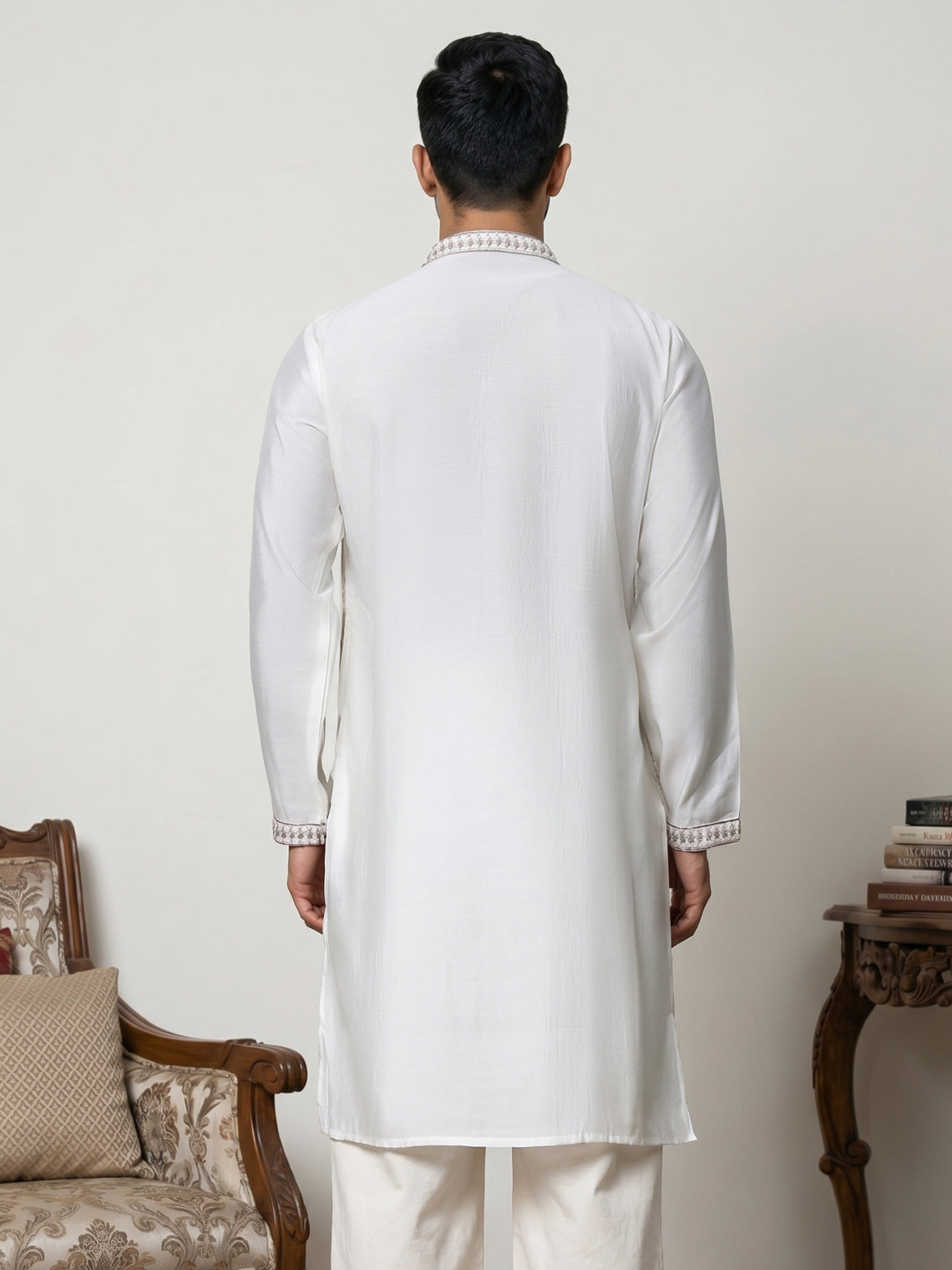 Traditional Embroidered Kurta for Men