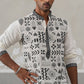 Silk Blend Embroidered Kurtas (KO 5325 White ) [FF] [B-10]