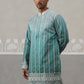 Silk Blend Kurta for men ( KO 5328 Peacock )