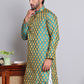 Jacquard Kurtas For Men ( KKO 586Green )