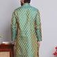 Jacquard Kurtas For Men ( KKO 586Green )