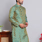 Jacquard Kurtas For Men ( KKO 586Green )