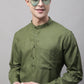 Jompers Men's Cotton Solid Kurtas