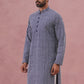 Floral Embroidered Kurta (KO 626 Blue ) [FF] [G-1-5]