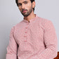 Floral Embroidered Kurtas ( INKOO 626Coral )