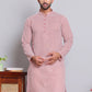 Floral Embroidered Kurtas ( INKOO 626Coral )