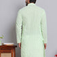 Floral Embroidered Kurtas ( INKOO 626Green )