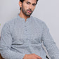 Floral Embroidered Kurtas ( INKOO 626Grey )