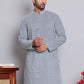 Floral Embroidered Kurtas ( INKOO 626Grey )