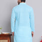 Floral Embroidered Kurtas ( INKOO 626Sky )