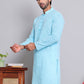 Floral Embroidered Kurtas ( INKOO 626Sky )