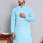 Floral Embroidered Kurtas ( INKOO 626Sky )