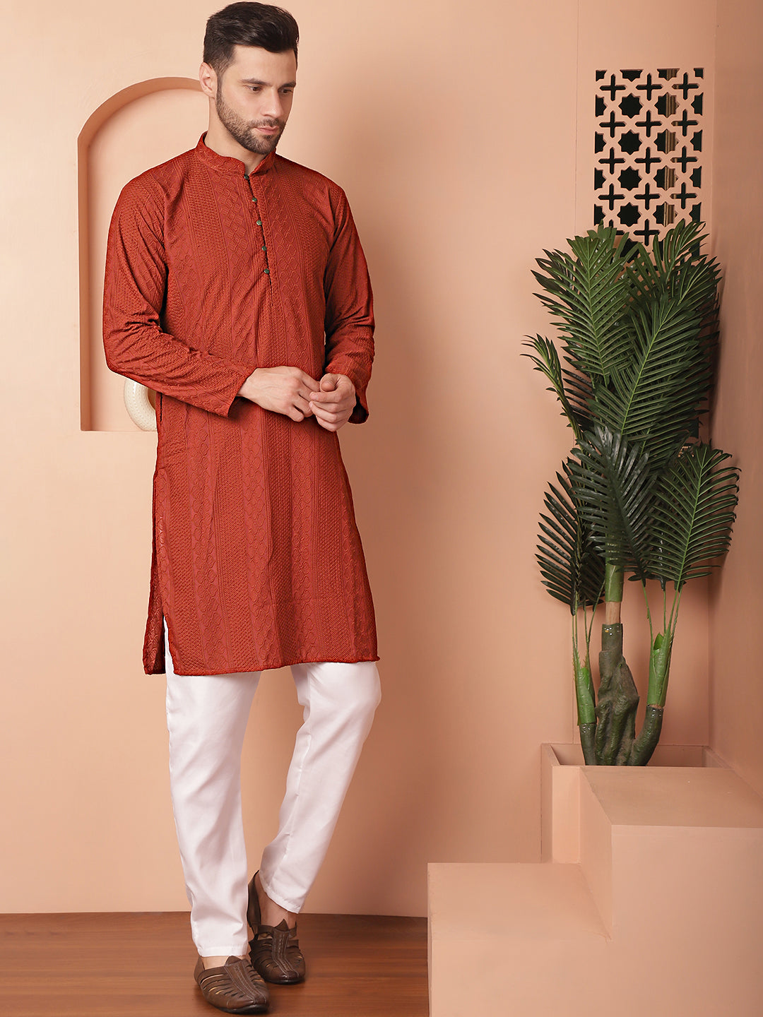 Chikankari Cotton Kurtas [FF] [G-10-13]