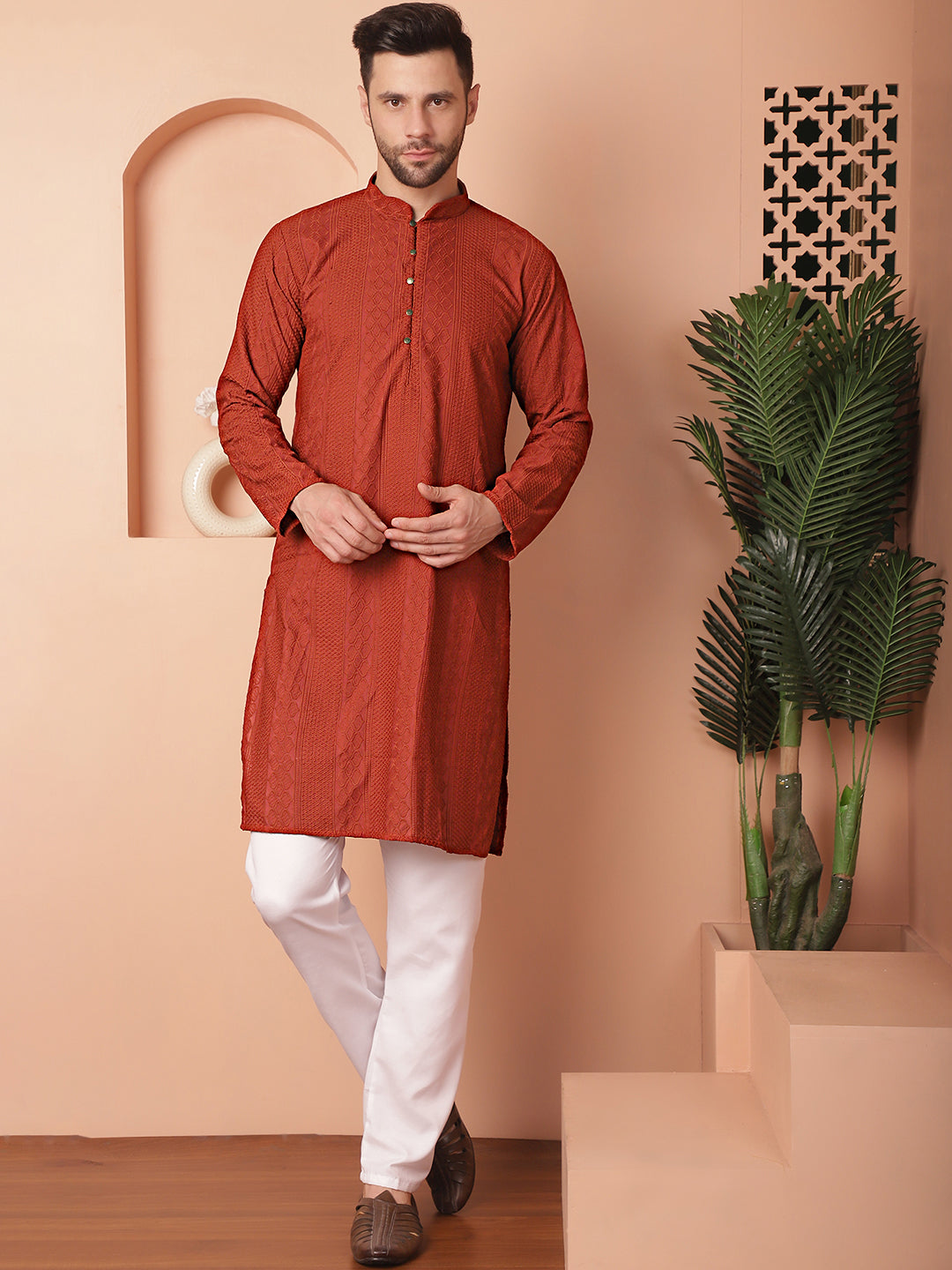Chikankari Cotton Kurtas [FF] [G-10-13]