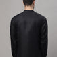 Men's Black Solid Short Kurtas