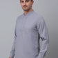 Men's Black Solid Short Kurtas