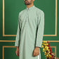Embroidered & Sequins Cotton Kurta ( ANMKO 678Pista )
