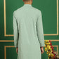 Embroidered & Sequins Cotton Kurta ( ANMKO 678Pista )