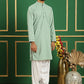 Embroidered & Sequins Cotton Kurta ( ANMKO 678Pista )
