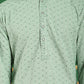 Embroidered & Sequins Cotton Kurta ( ANMKO 678Pista )