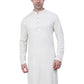 Embroidered & Sequins Cotton Kurta ( ANMKO 678White )