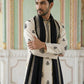 Embroidered & Sequin Kurta & Dupatta ( KO D 5091White ) [FF] [M16-18 & N16-18]