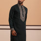 Silk Blend Sequins Embroidered Kurta and Dupatta Set ( KO D 5320 D 5320Olive ) [FF] [Q11-12]