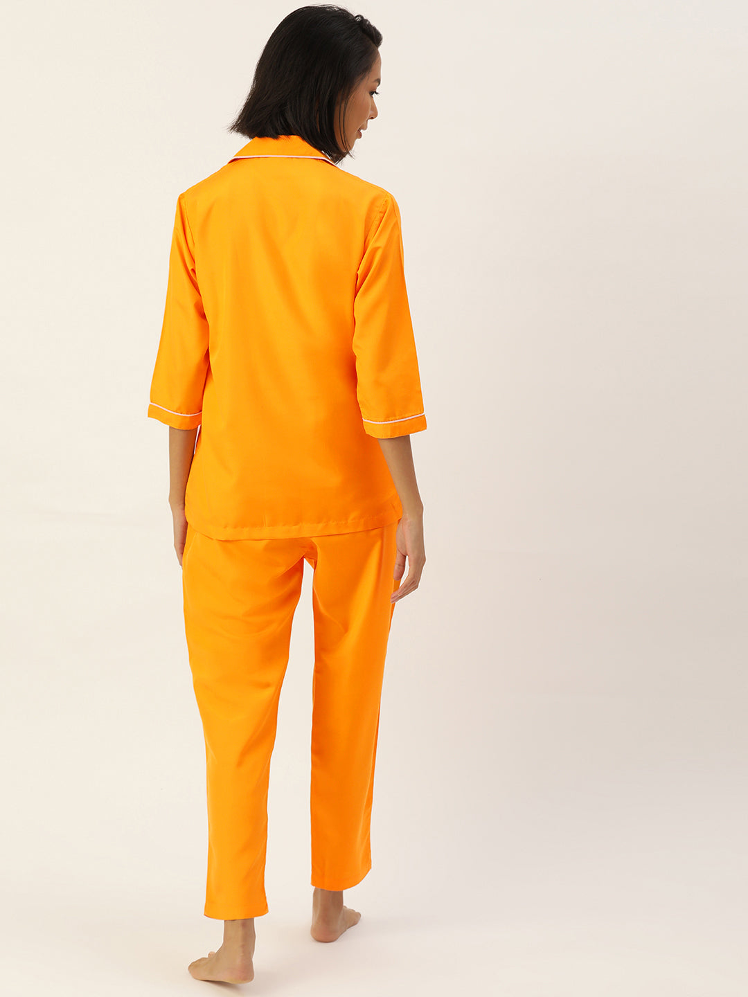 Indian Needle Women Mustard Night suit ( LNS 001Mustard )